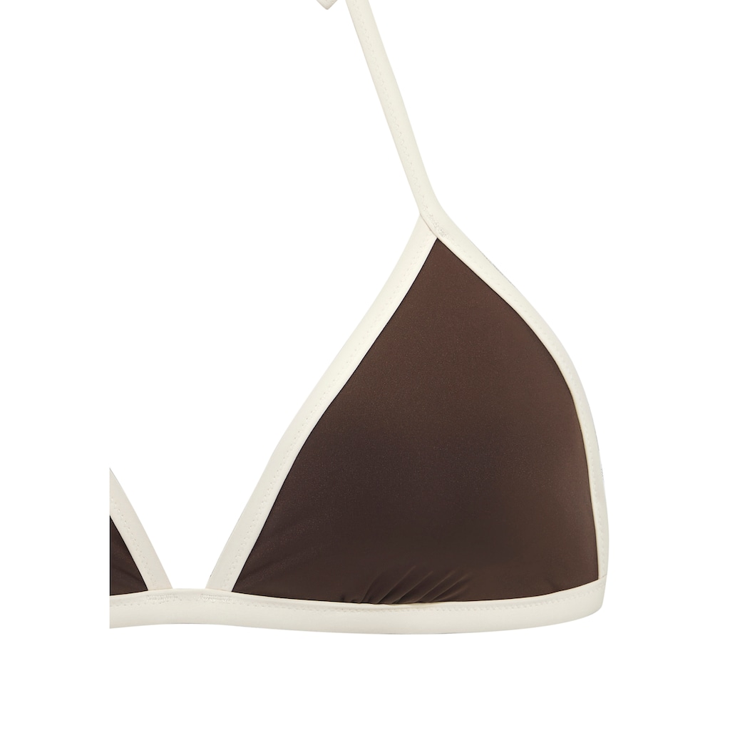 Copenhagen Studios Triangel-Bikini-Top »Emma«, mit Kontrastdetails