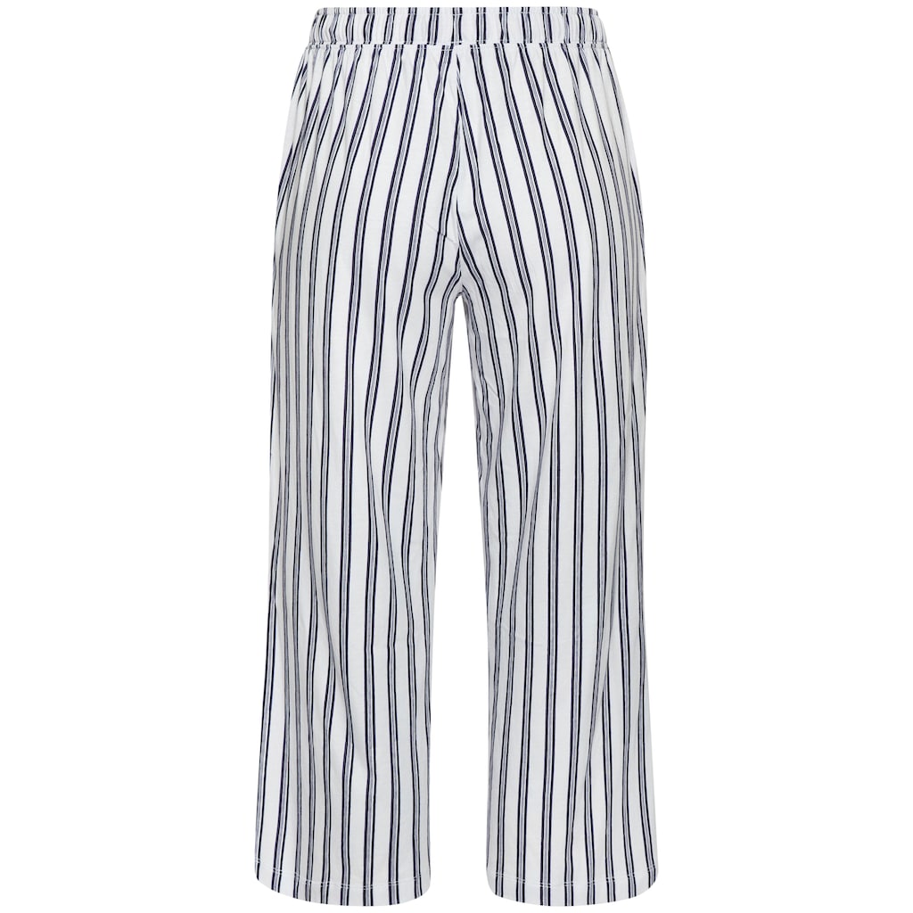 s.Oliver Pyjamahose, mit schönem Allover-Print
