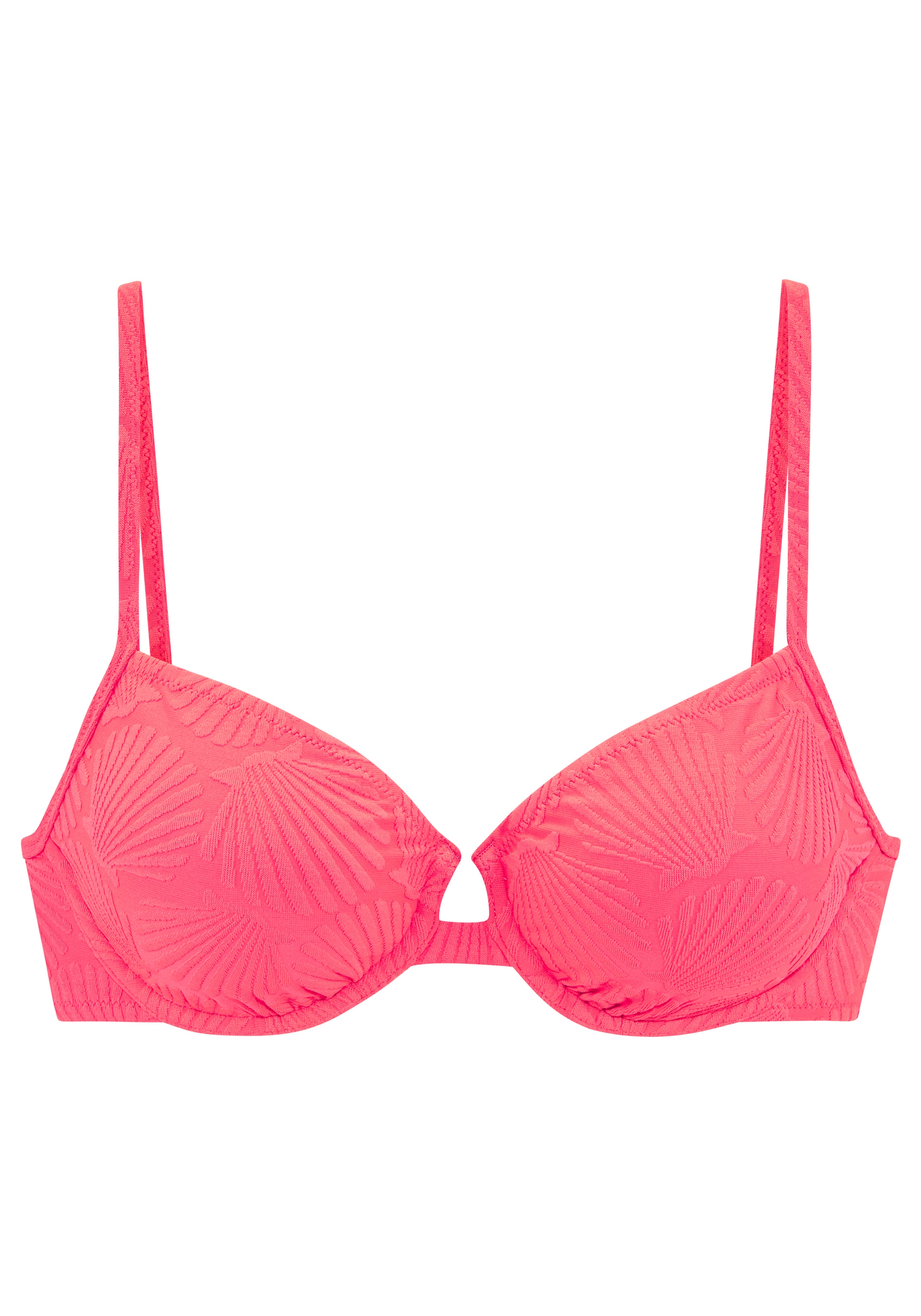 s.Oliver Bügel-Bikini-Top »Olivia« Mit Muschelstruktur