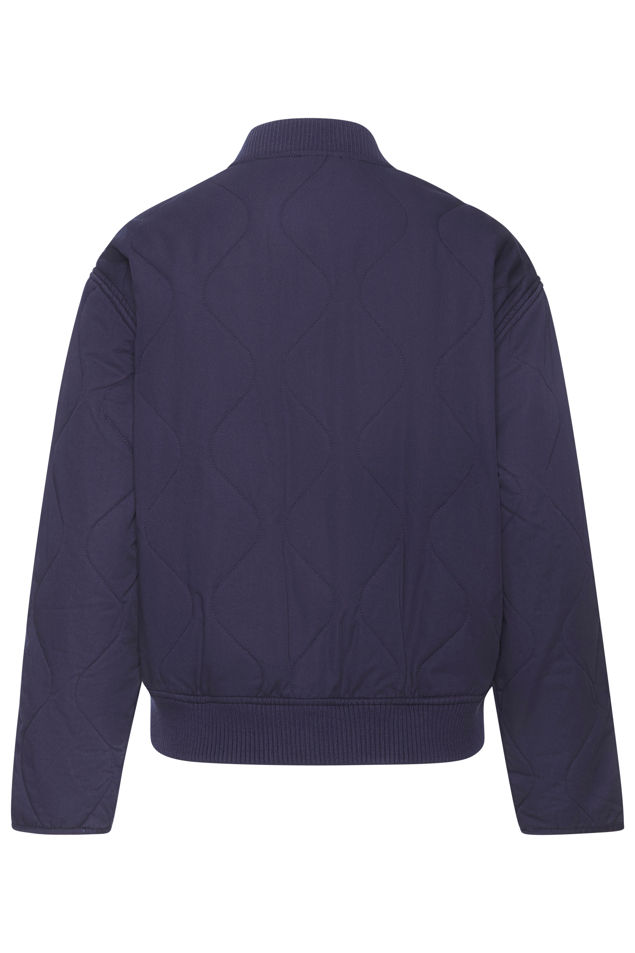LASCANA Steppjacke, in leicht verwaschener Optik mit Taschen, Bomber-Design