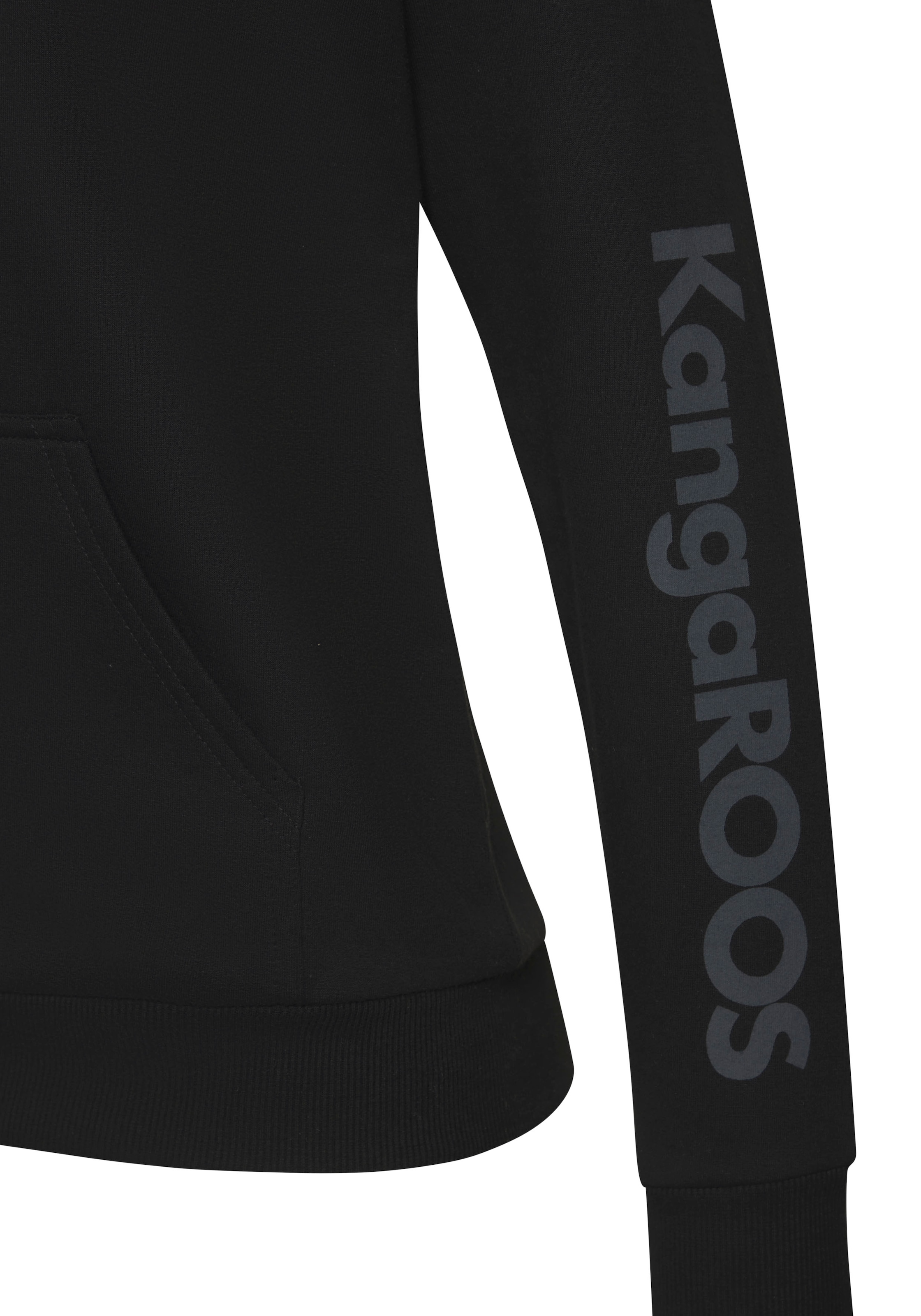 KangaROOS Sweatjacke, mit kontrastfarbenen Details, Loungewear