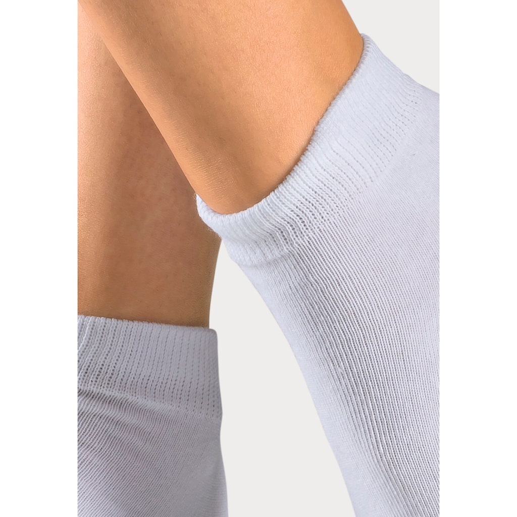 H.I.S Kurzsocken, (Packung, 10 Paar), mit eingestrickten Symbolen