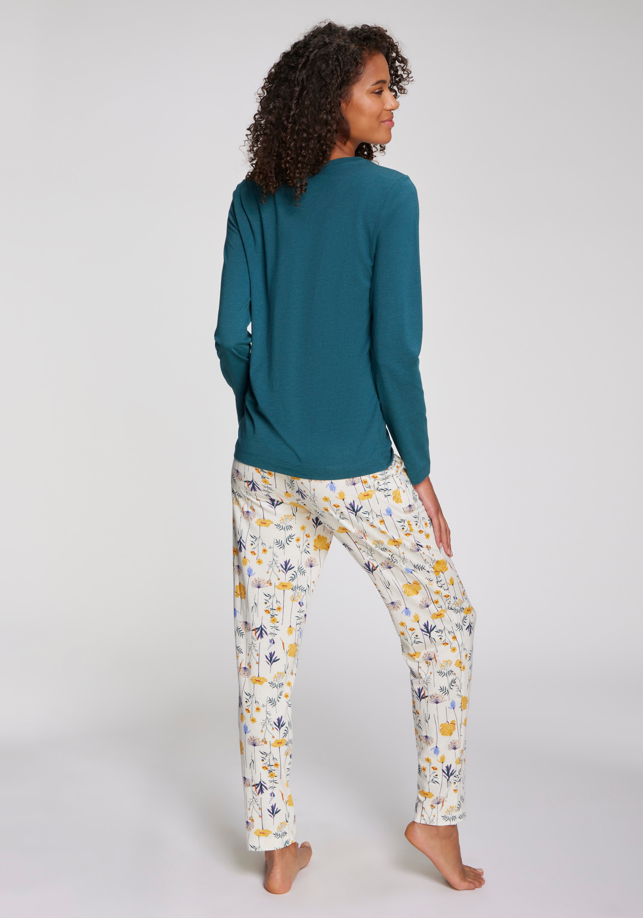 Vivance Dreams Pyjama 2 cuis tlg., Mit schönem Muster