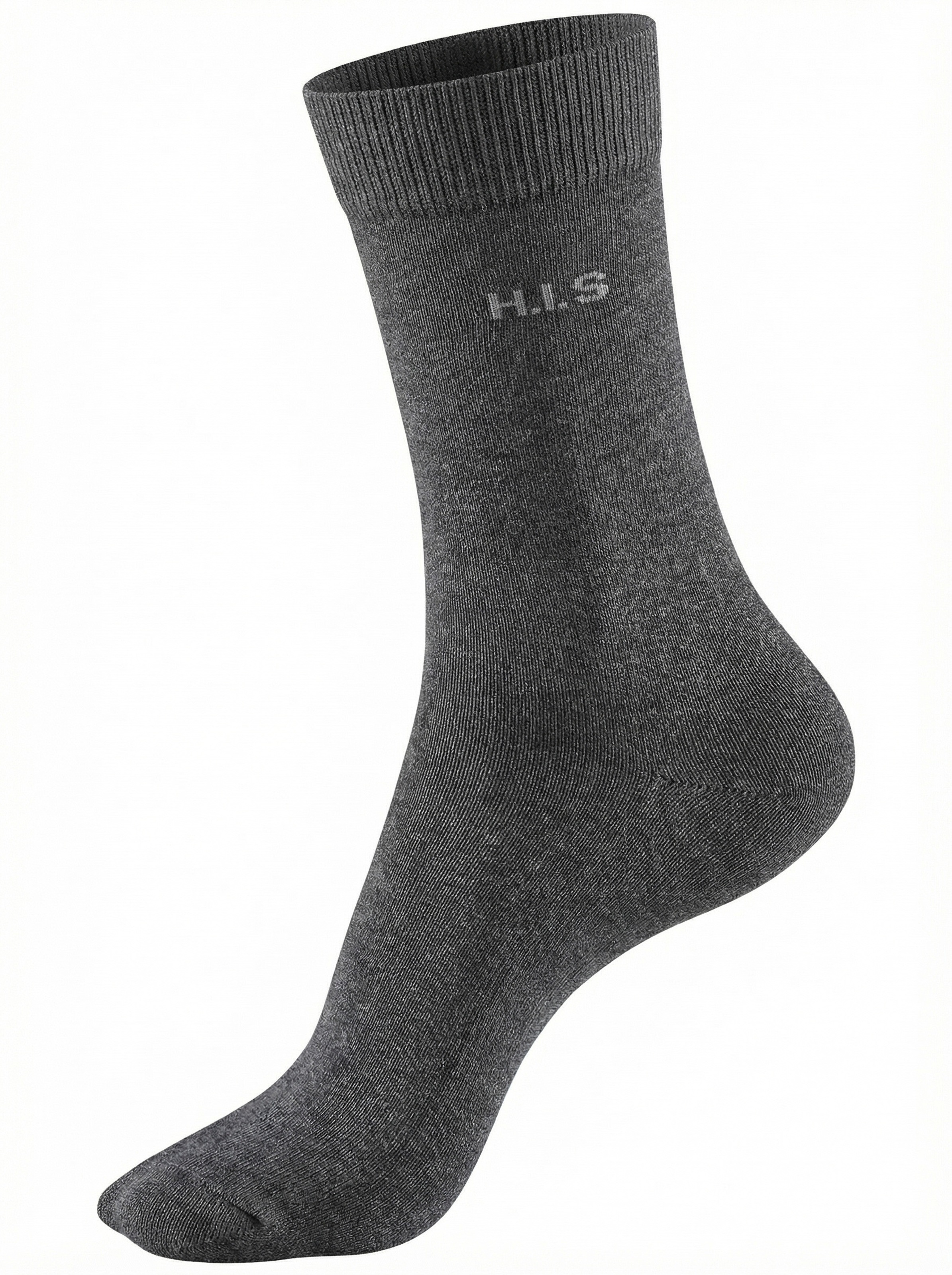 H.I.S Chaussettes basiques »Für Job und Freizeit« Paquet, 6 Couple tlg. avec semelle en éponge douce