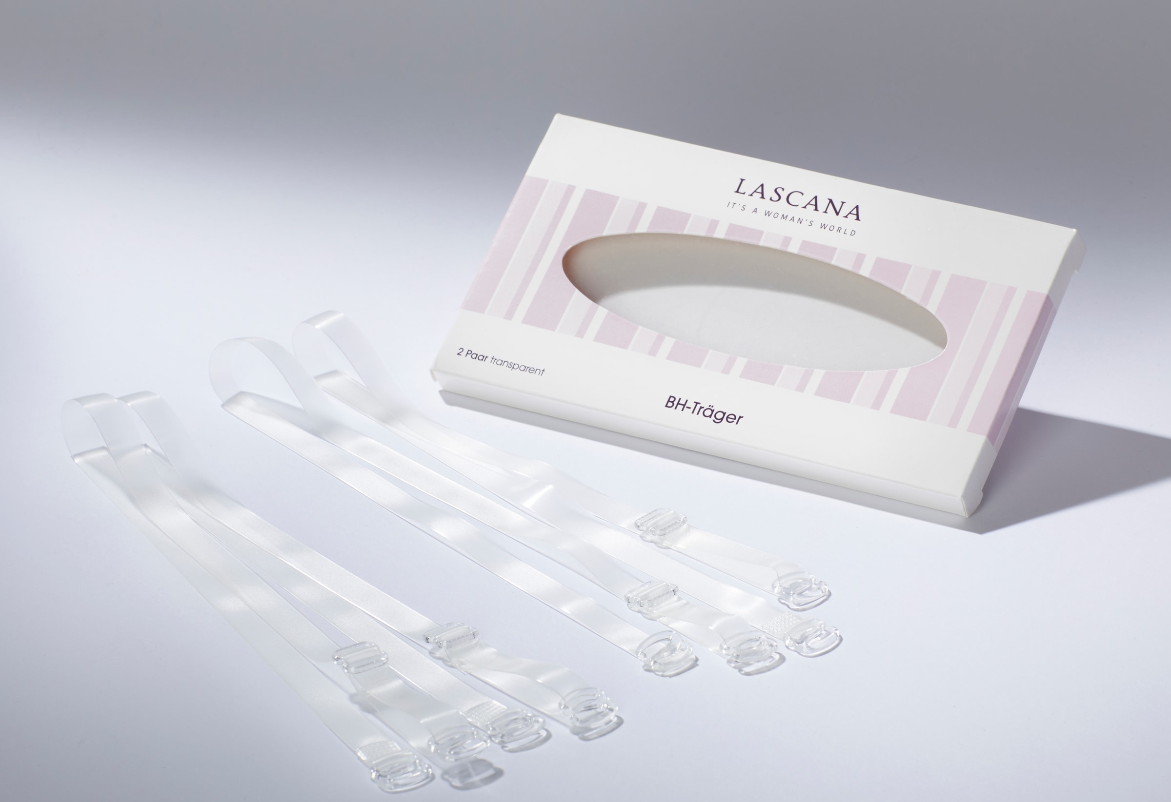 LASCANA BH-Träger 2 Trägerbreite 1 cm - transparent, zum Austauschen