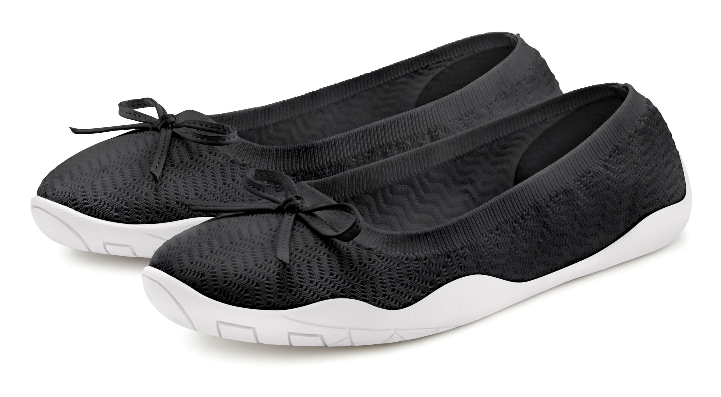 LASCANA Sneaker Ballerinas, Slipper, Halbschuh, Slip-On-Sneaker ultraleicht VEGAN