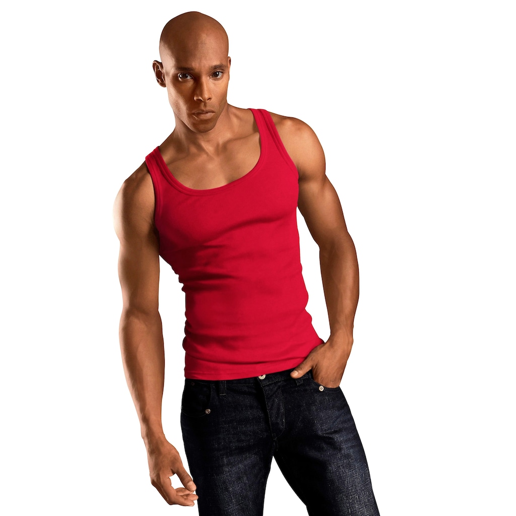 H.I.S Tanktop »Feinripp«, (Packung, 3 tlg.), ohne Seitennähte