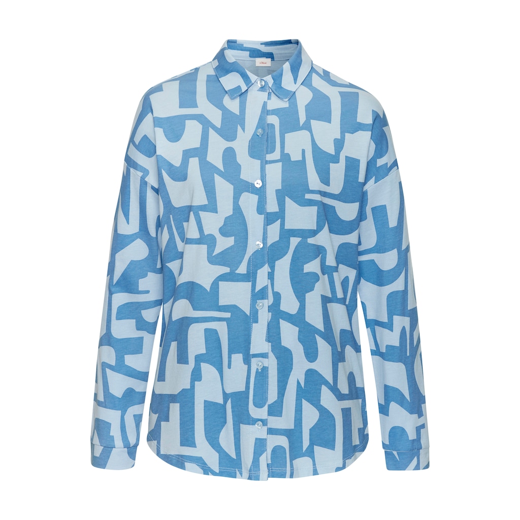 s.Oliver Shorty, (2 tlg.), mit grafischem Print