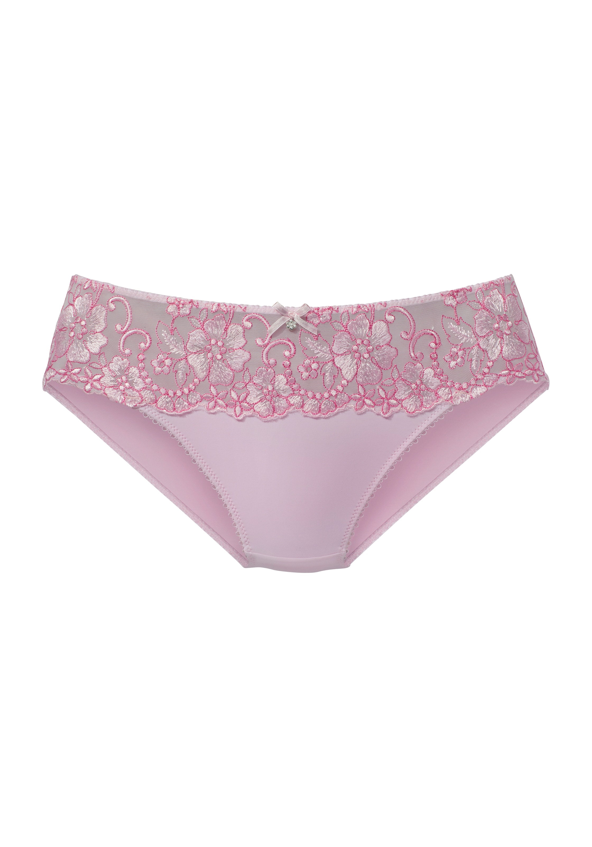 LASCANA Bikinislip »Wanda«, mit Stickerei Spitze in floraler Optik