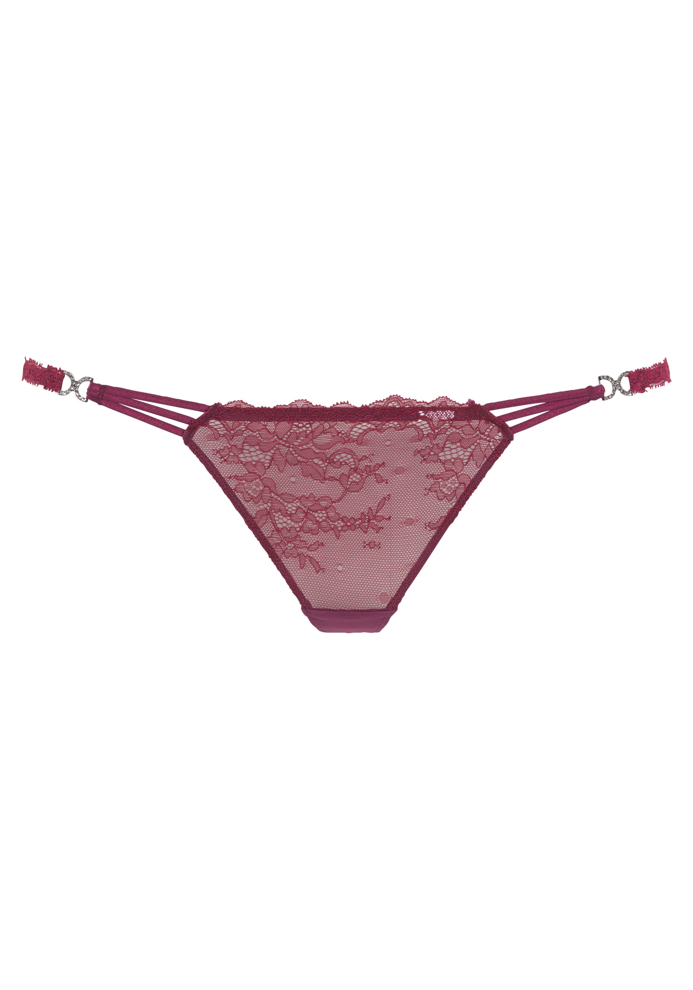 LASCANA String, mit dekorativen Strass-Schnallen