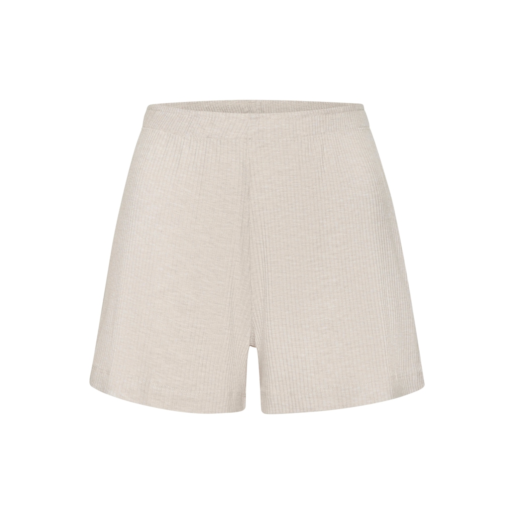 s.Oliver Pyjamashorts, in elastischer Rippware