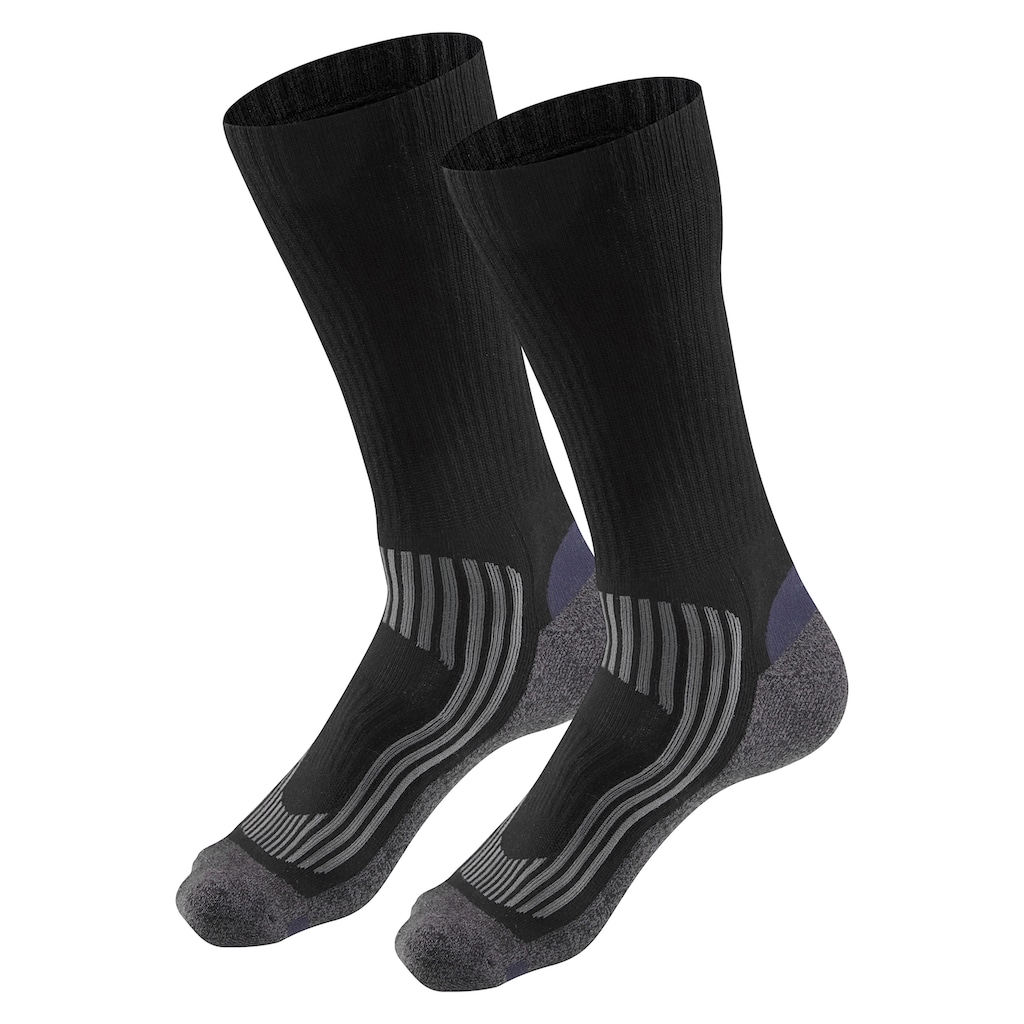 H.I.S Wandersocken, (Packung, 2 Paar), weich gepolstert