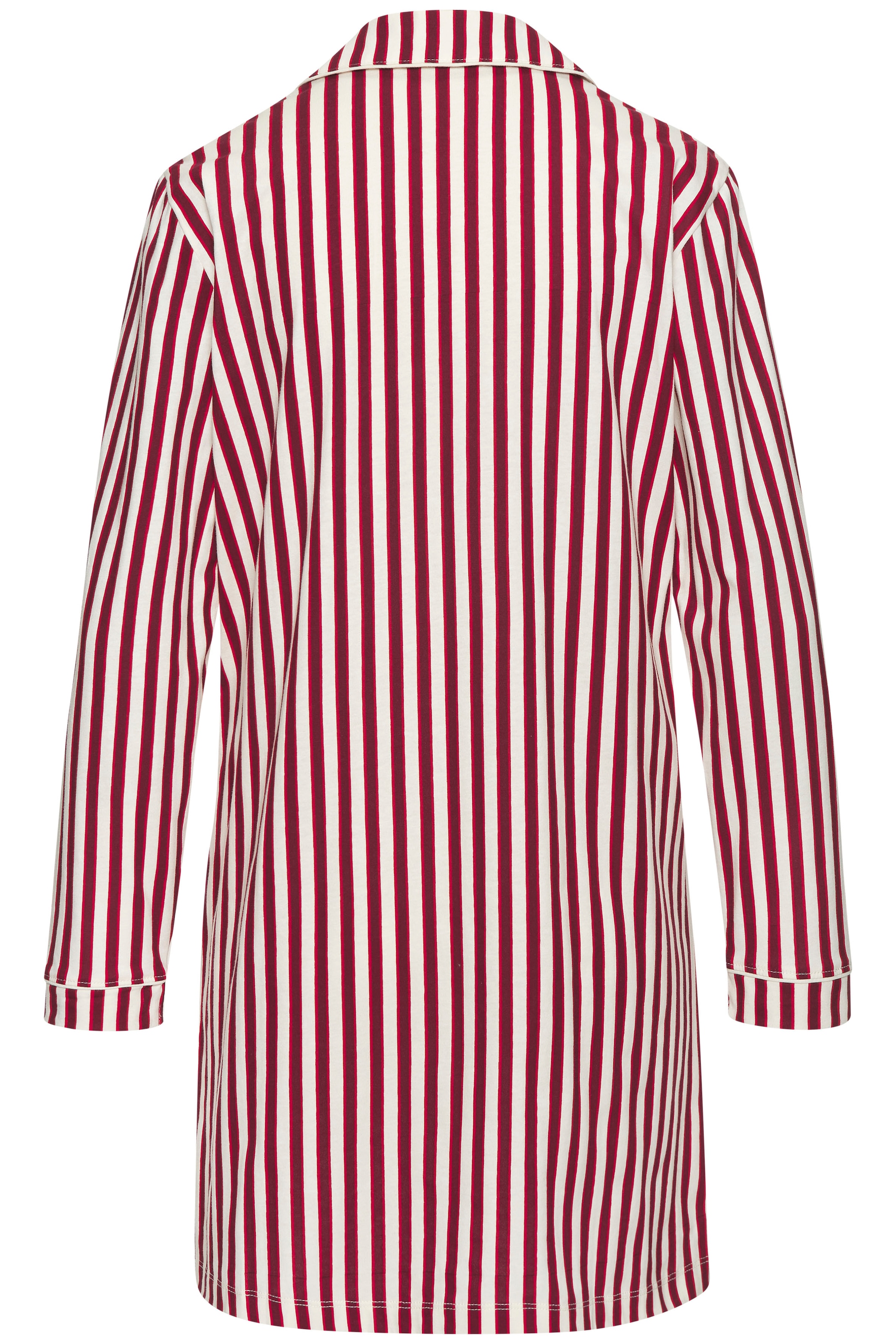 LASCANA Nachthemd Brusttasche Mit Weihnachtlichem Muster