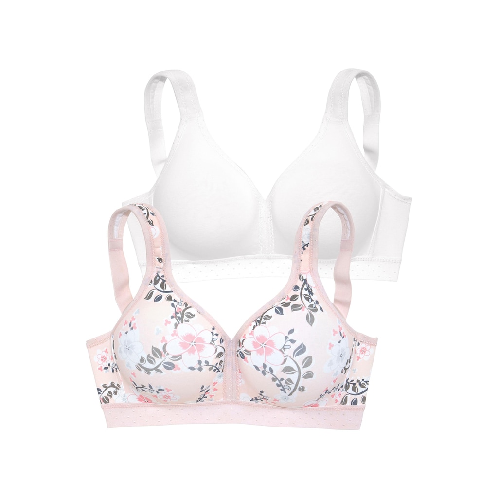 petite fleur Soft-BH, ohne Bügel aus sanfter Baumwolle