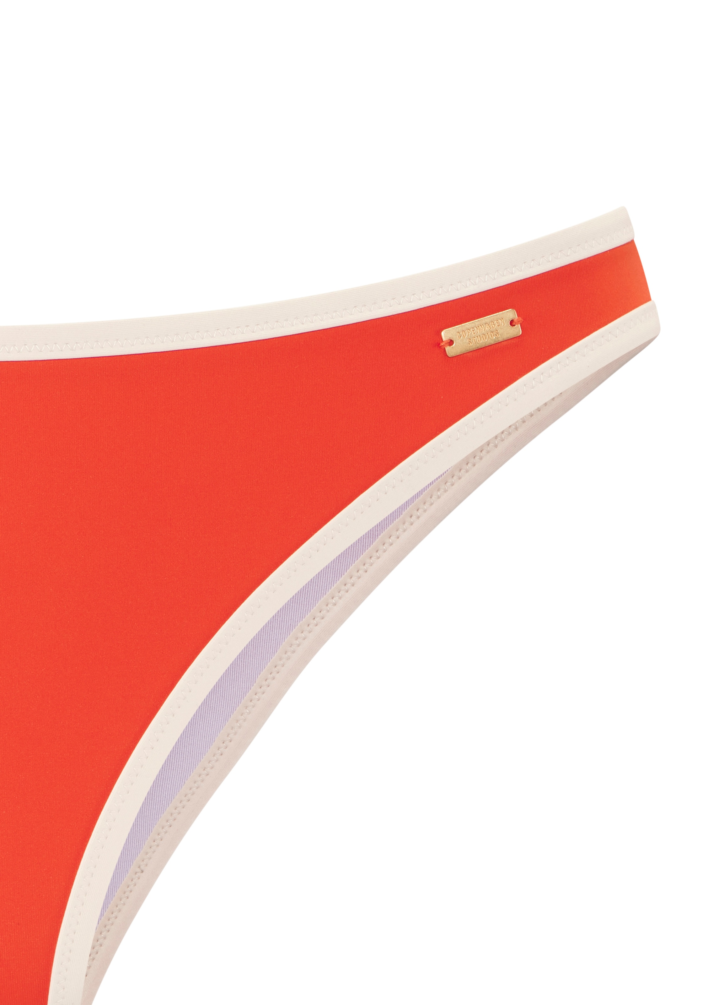 Copenhagen Studios Pantalon de bikini »Emma« mit Kontrastpaspel