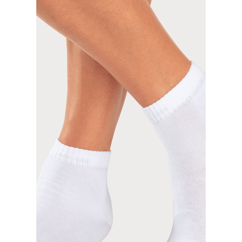 H.I.S Kurzsocken, (Packung, 14 Paar), mit eingestricktem Markenlogo im Innenbund