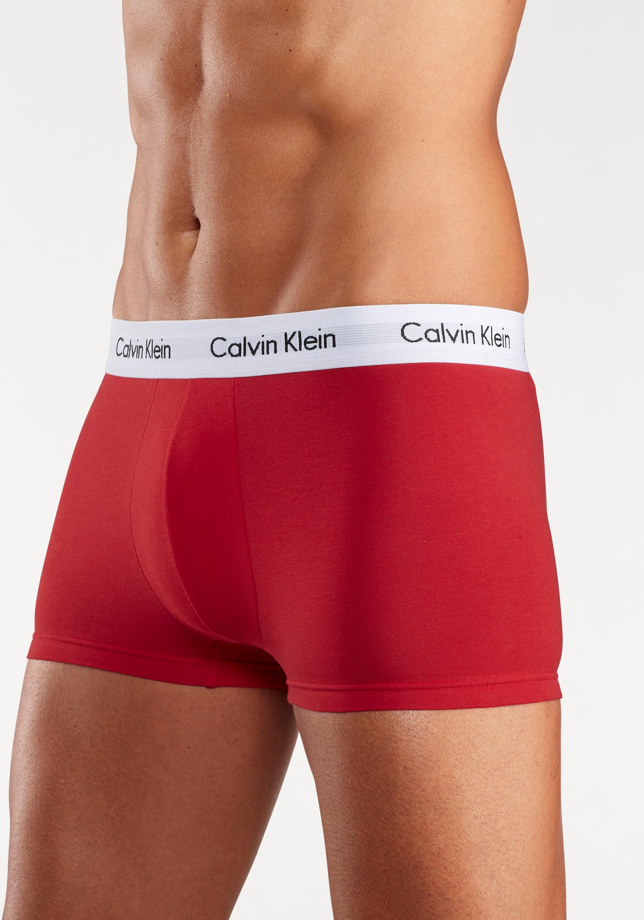 Calvin Klein Underwear Hipster, (3 St.), mit weissem Webbund