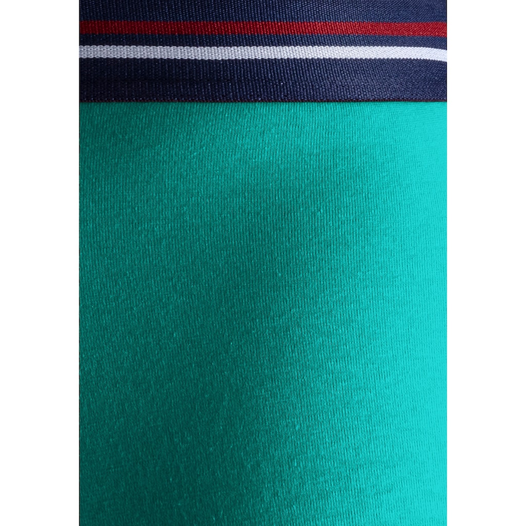 H.I.S Boxer »Boxershorts für Herren«, (Packung, 5 St.), mit Streifen und Markenlogo im Bund