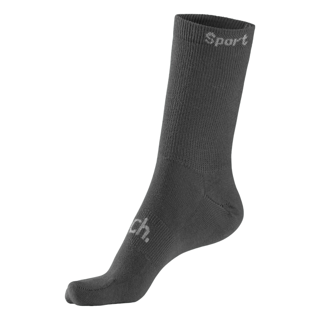 Bench. Sportsocken, (Packung, 6 Paar), mit antibakterieller Feuchtigkeitsregulierung