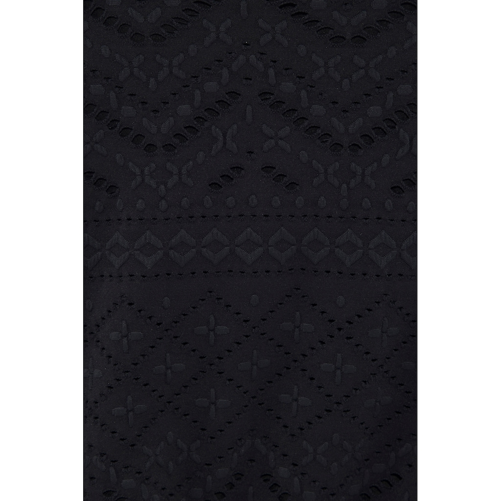 LASCANA Tankini-Top »Omara«, mit Lochstickerei