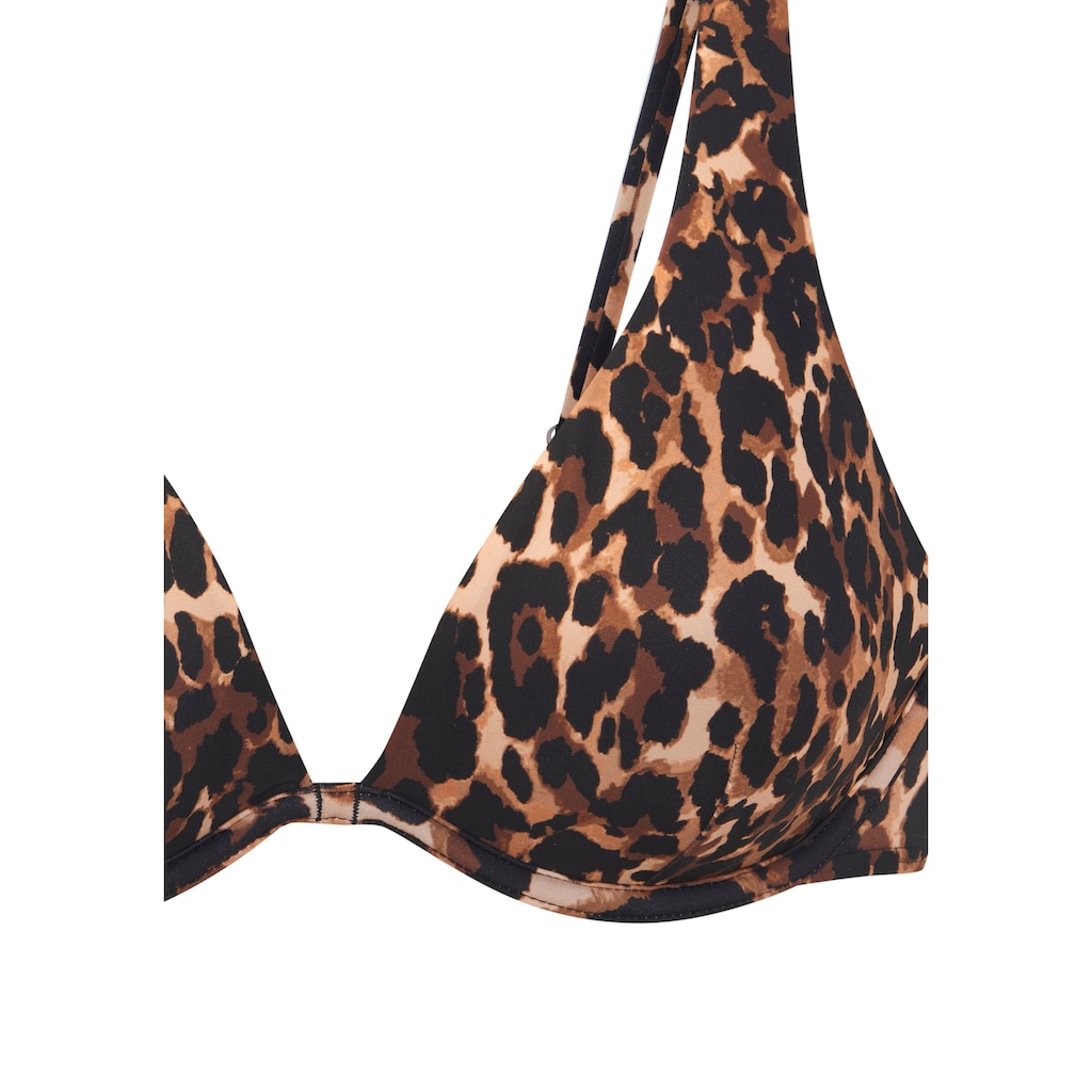 Bruno Banani Bügel-Bikini, mit modischem Animal-Design