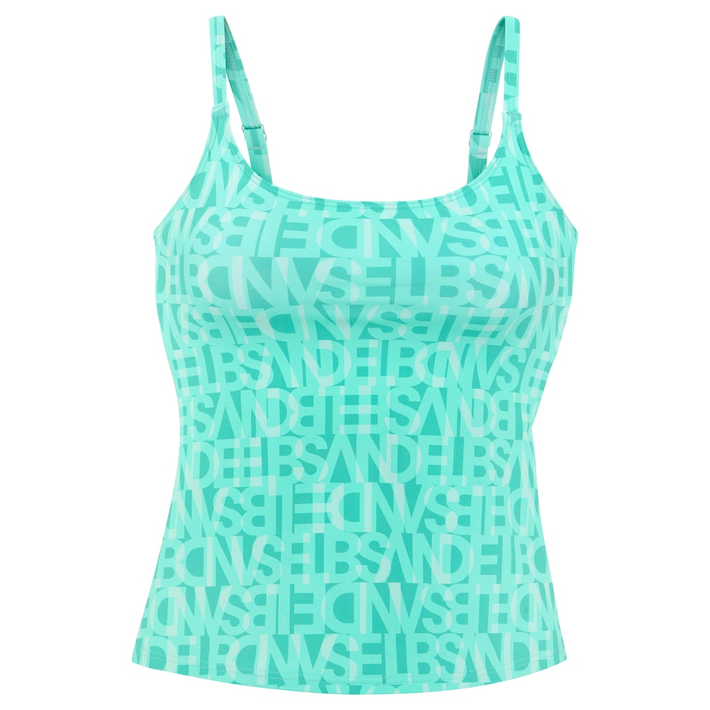Elbsand Tankini-Top »Letra«, mit tollem Wording
