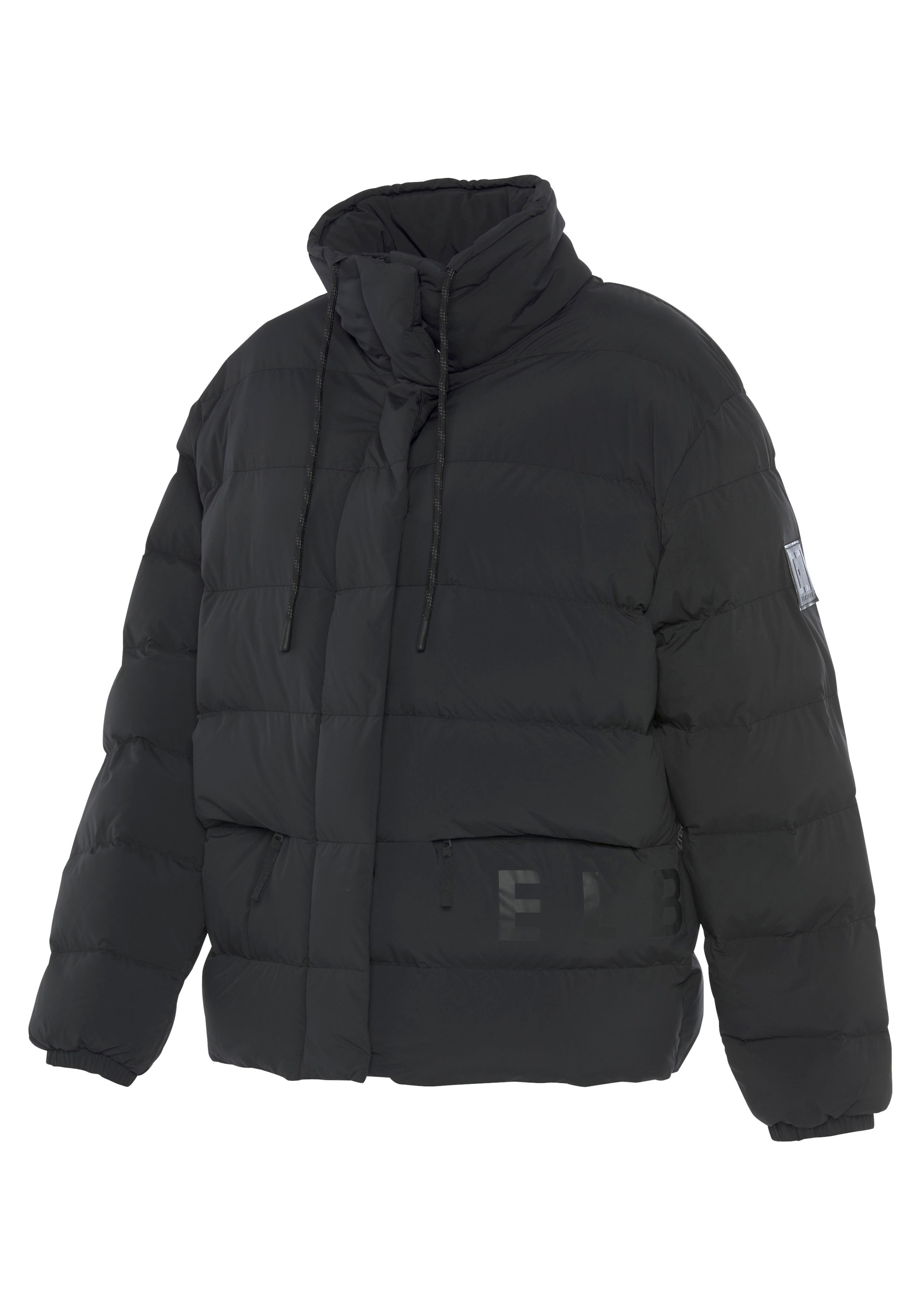 Elbsand Steppjacke, ohne Kapuze, mit hochschliessendem Kragen