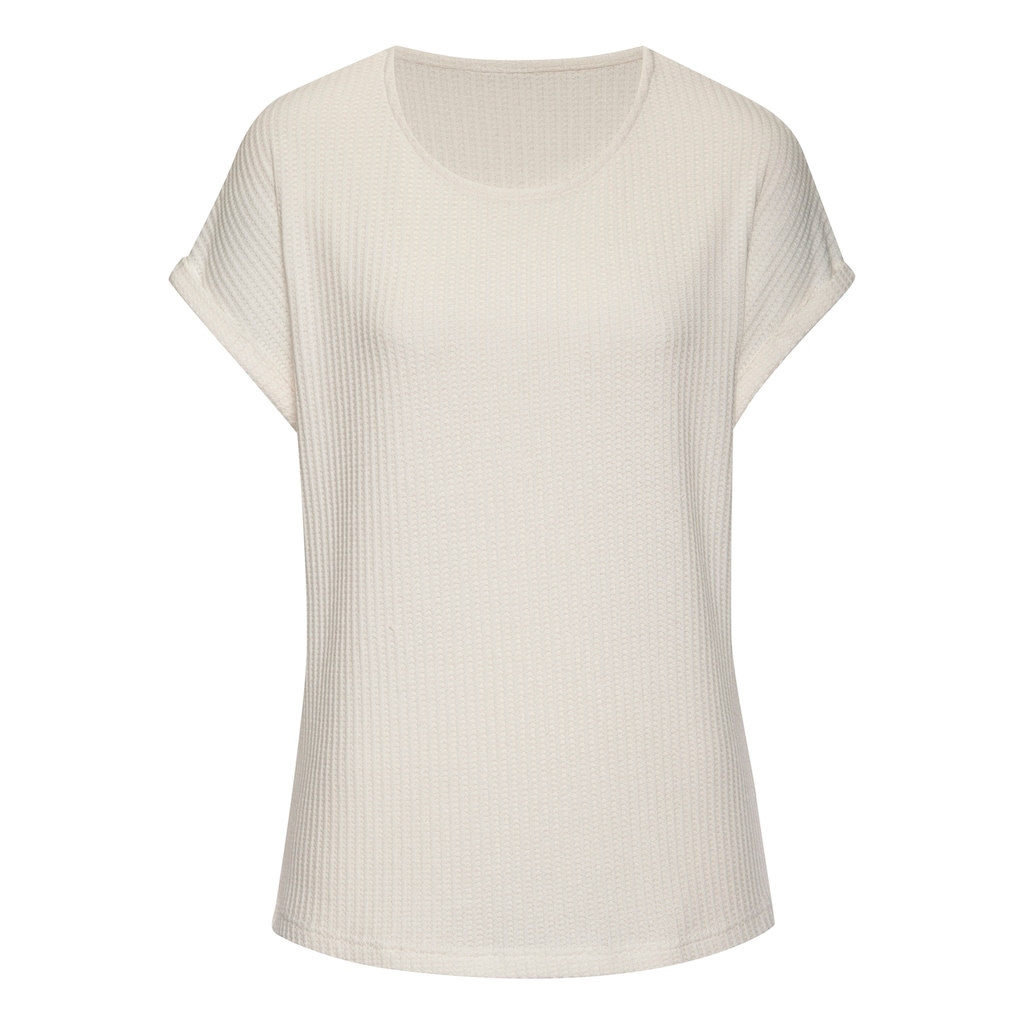 Vivance Kurzarmshirt »aus weicher Piqué-Qualität«, (2er-Pack)