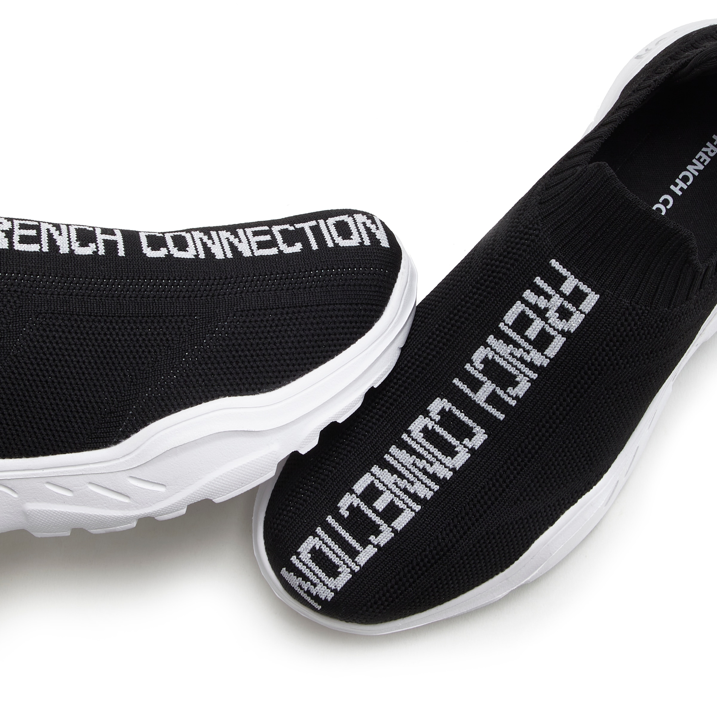 French Connection Sneaker, Slipper, Halbschuh, Freizeitschuh zum Reinschlüpfen VEGAN
