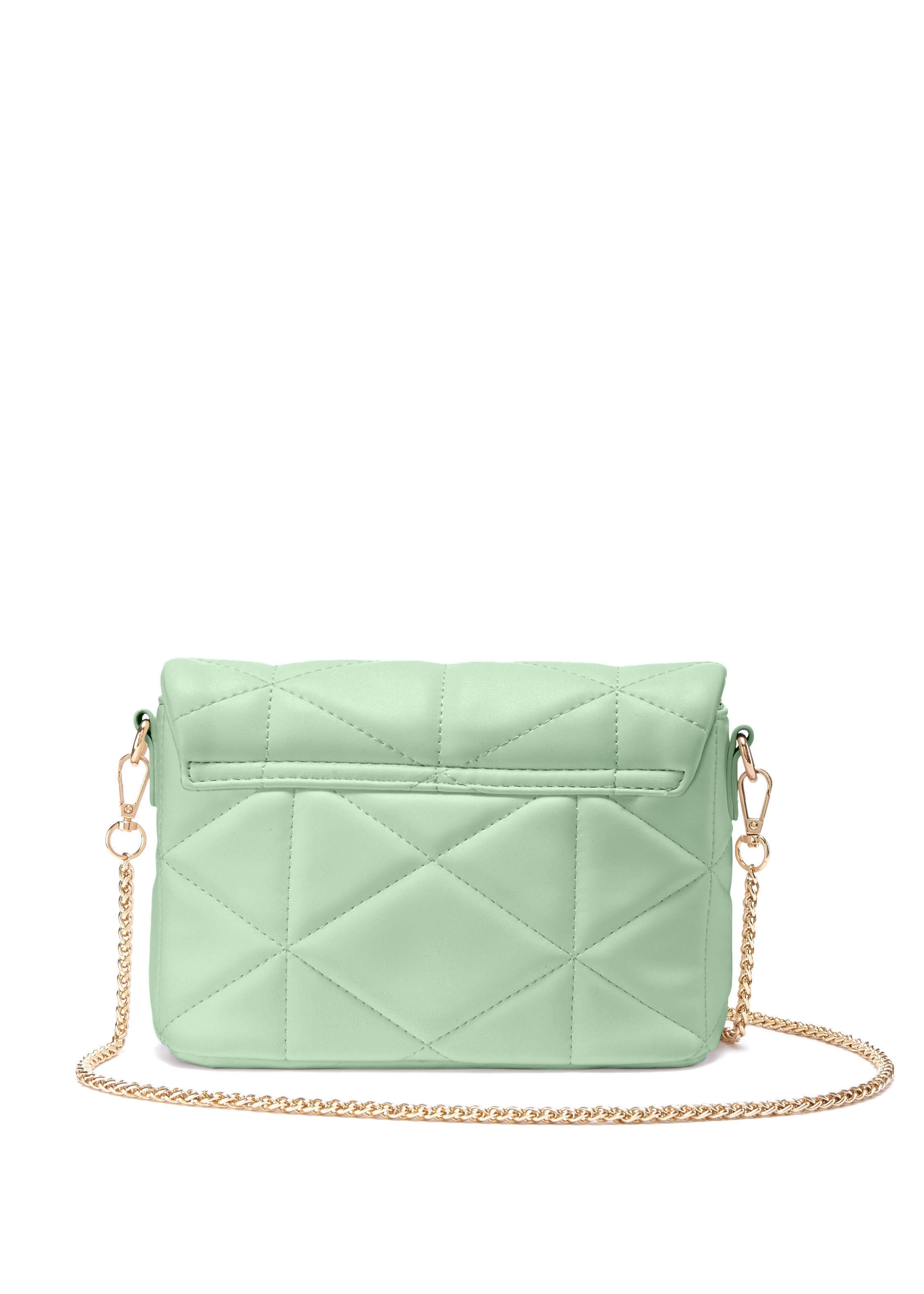 Vivance Umhängetasche »Minibag«, mit modischer Steppung, Kettentasche, Handtasche, Crossbody Bag VEGAN