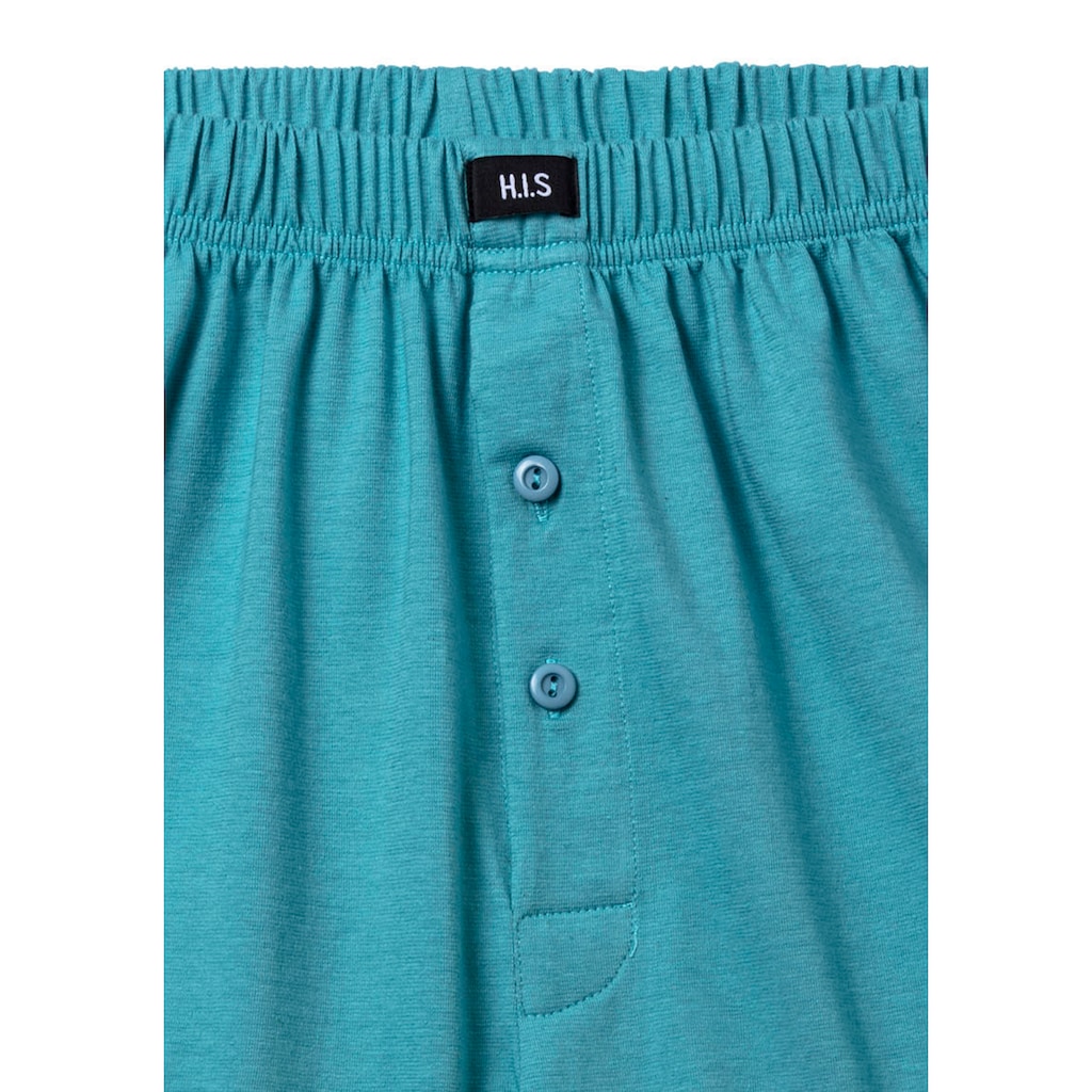 H.I.S Weiter Boxer »Herren Boxer«, (Packung, 5 St.), weite Passform, Komfortbund, aus Baumwoll-Stretch