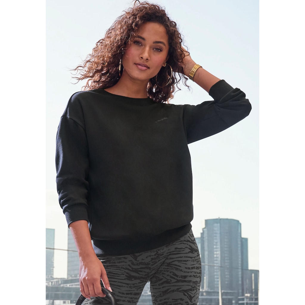 Buffalo Sweater, mit toller Stickerei auf der Rückseite