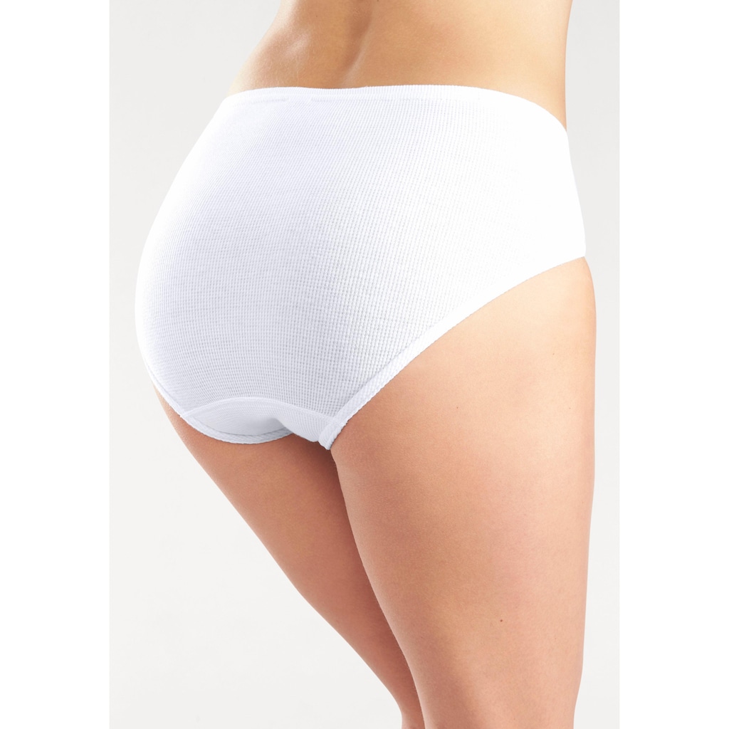 petite fleur Jazz-Pants Slips, (5er-Pack), aus weicher Pikee-Qualität