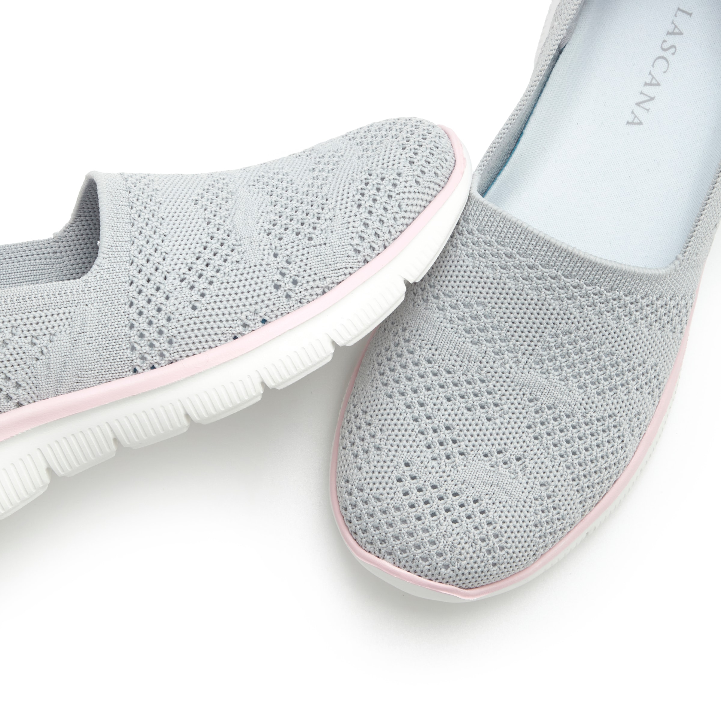 LASCANA Slipper »Ballerina, Sneaker, Freizeitschuh, Slip-On-Sneaker,«  NEU zum Reinschlüpfen, ultraleicht VEGAN