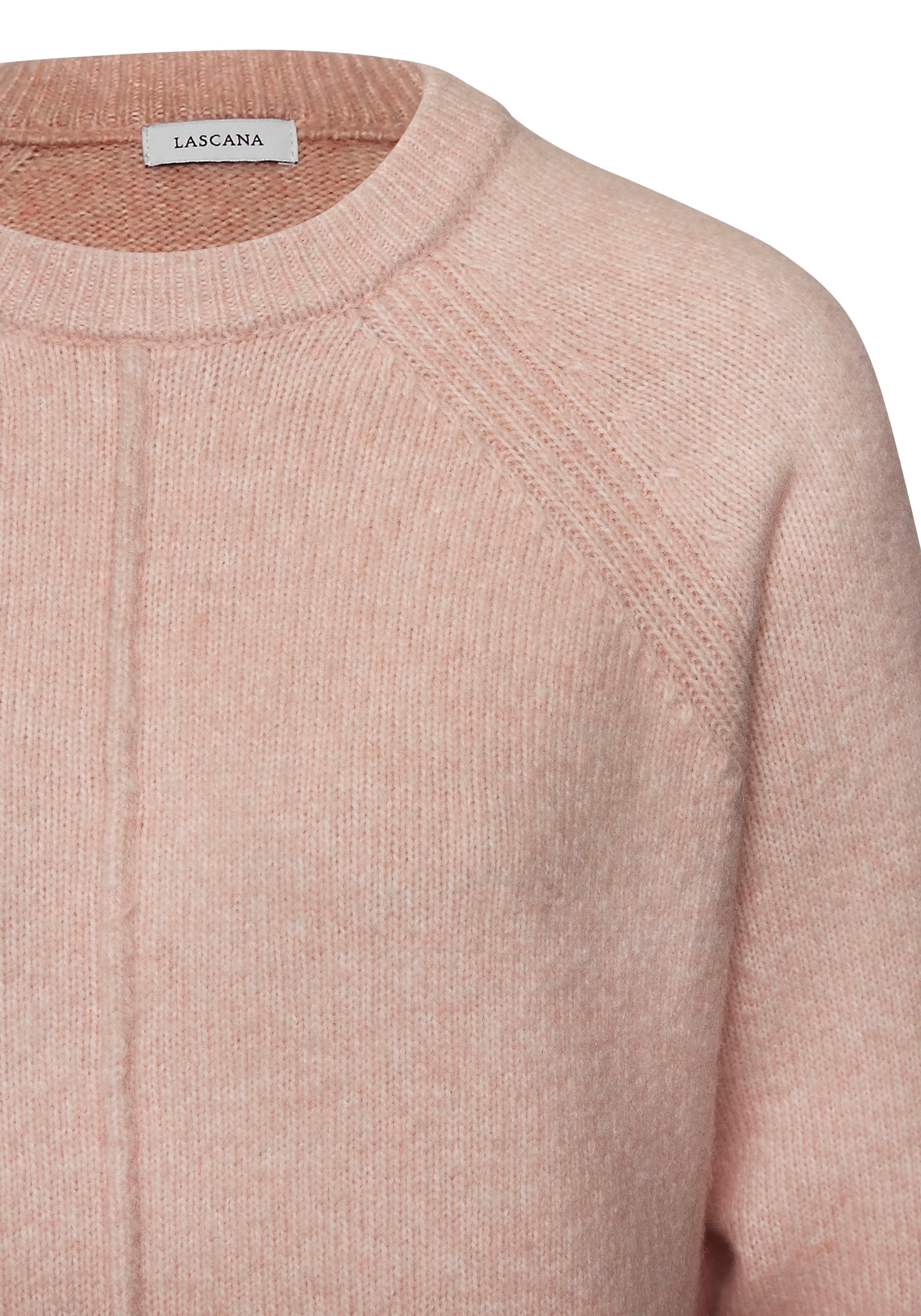 LASCANA Longpullover, in lässiger Form aus supersofter Qualität, Kuschelpulli, Pulloverkleid