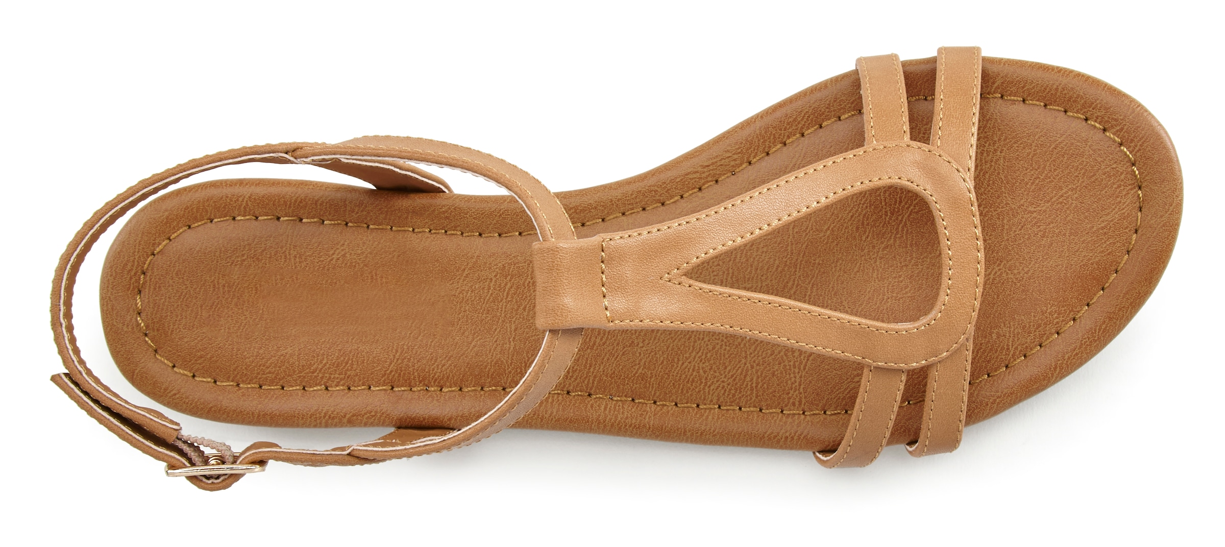 Vivance Sandale, Sandalette, Sommerschuh mit raffinierten Riemchen VEGAN