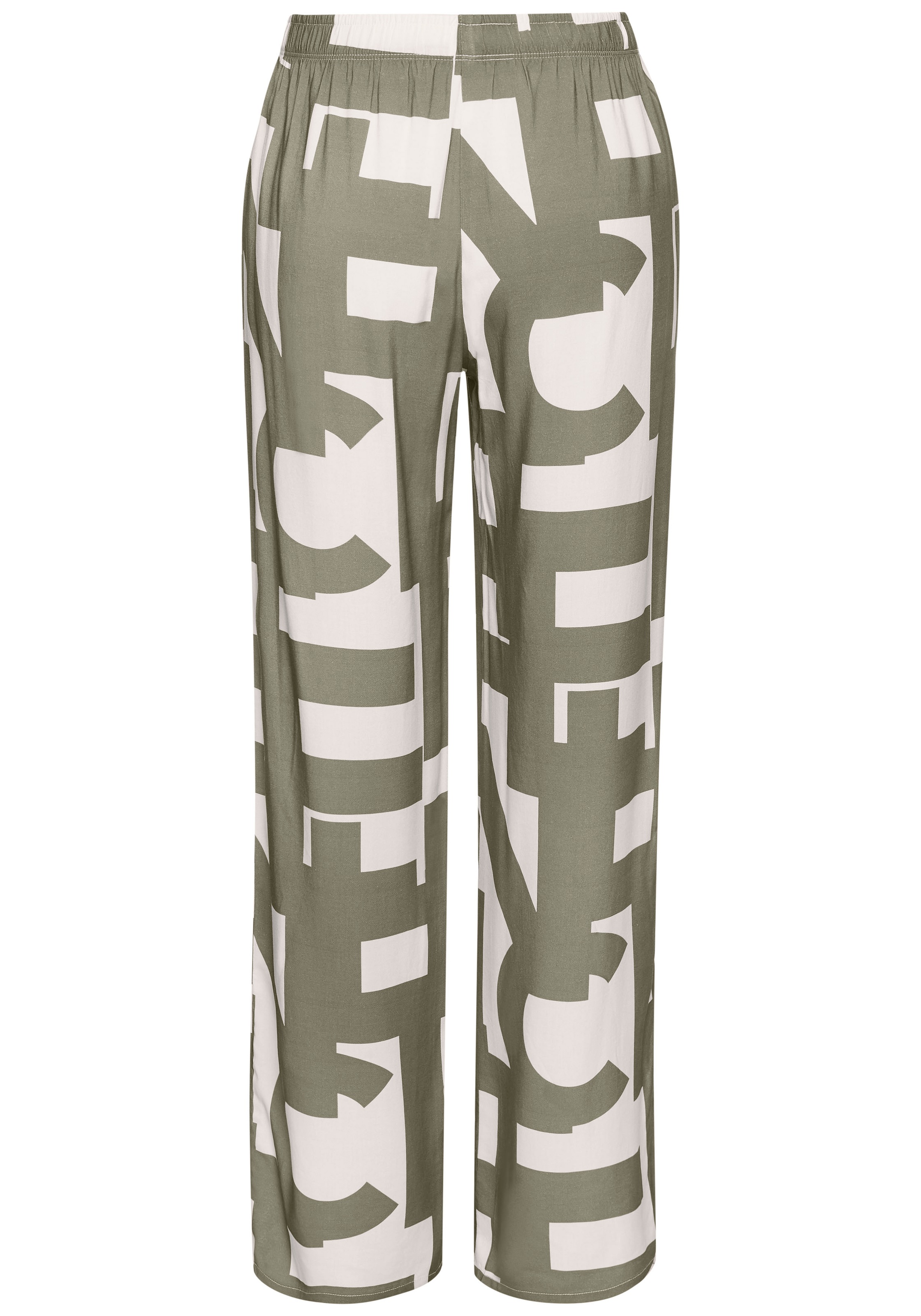 French Connection Pyjamahose, Gewebte Hemdenqualität aus Viskose