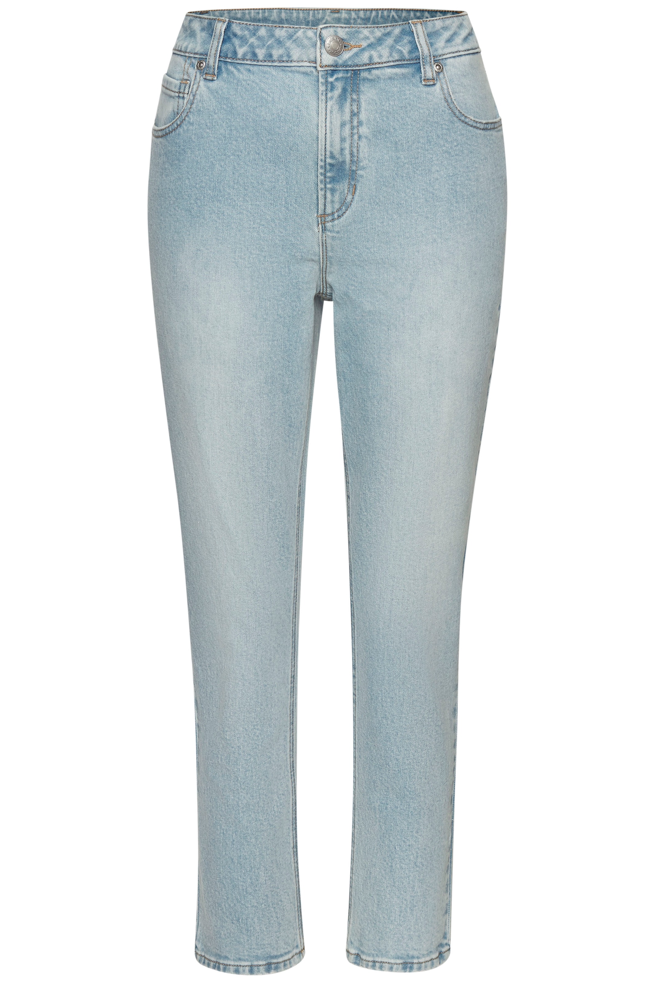 LASCANA Mom-Jeans mit hohem Bund. elastische Denimware