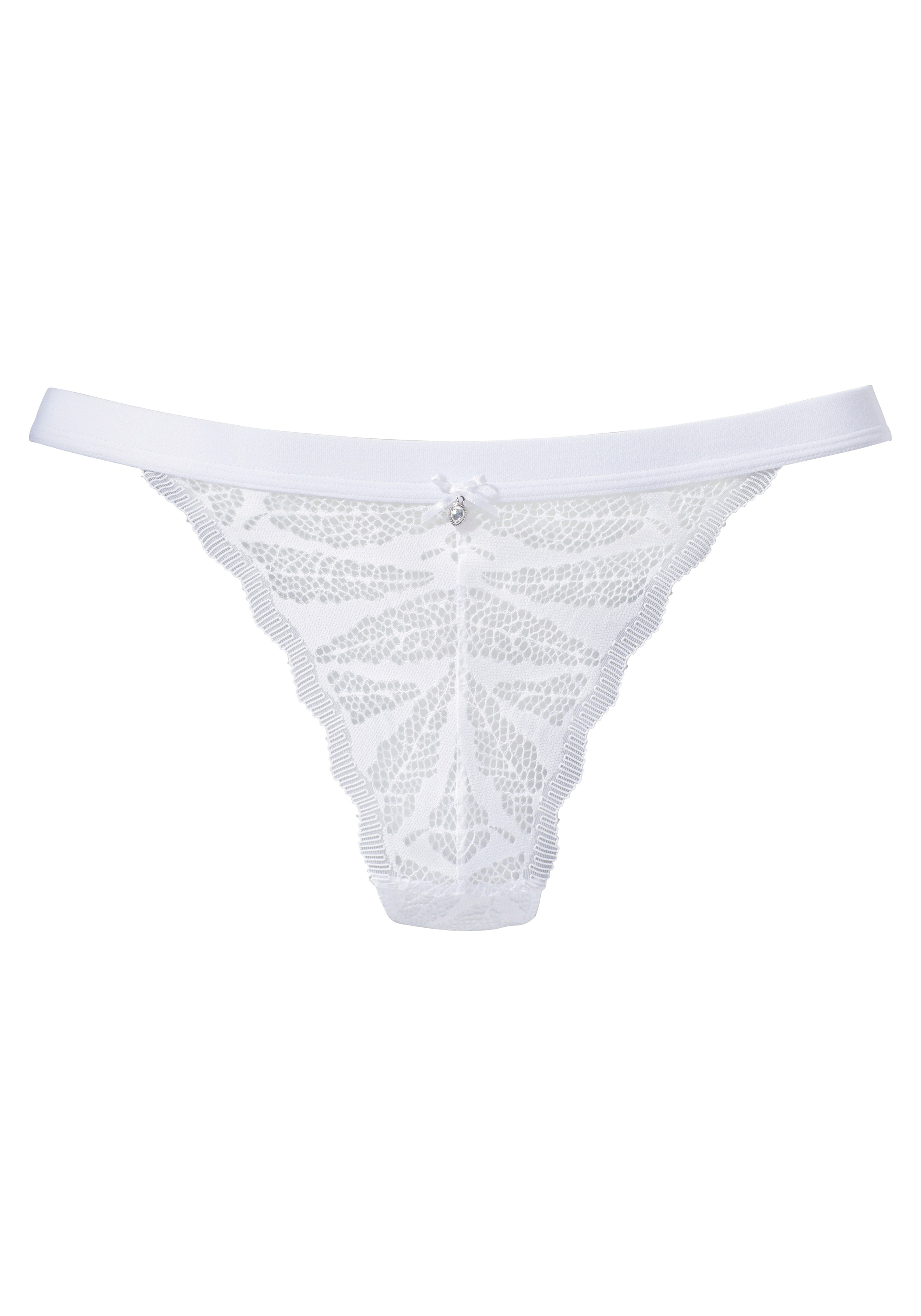 Vivance String, aus offener, elastischer Jacquardspitze