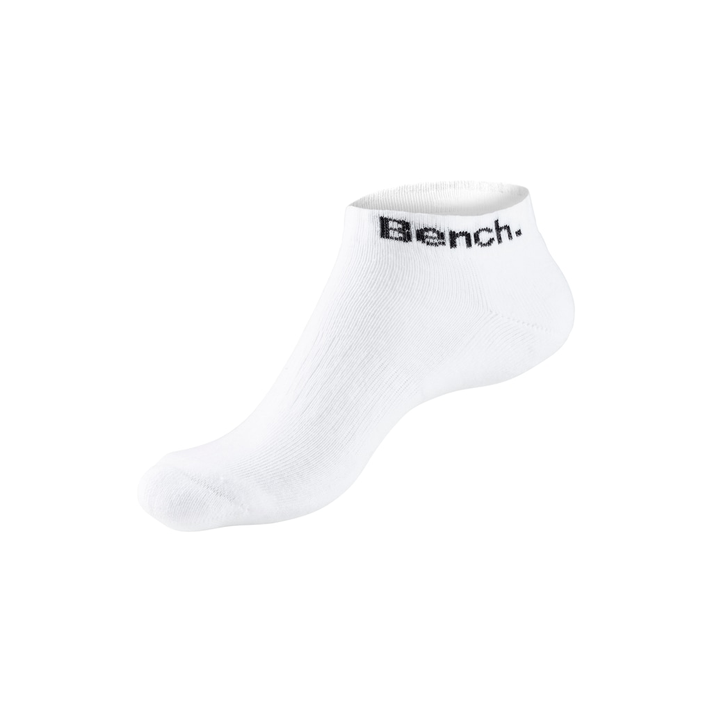 Bench. Sportsocken, (Packung, 12 Paar), Tennis Kurzsocken mit Halbfussfrottee