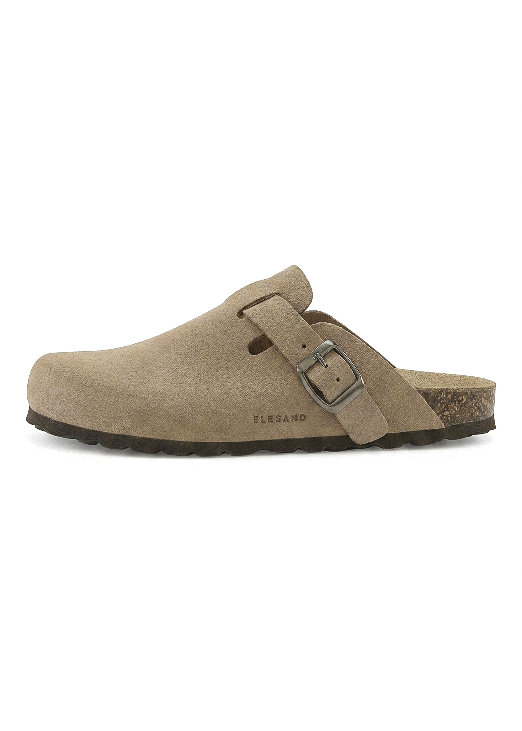 Elbsand Pantolette »Sandale, Mule, Sommerschuh, Lederpantolette«  NOUVEAU en cuir avec semelle intérieure en liège souple