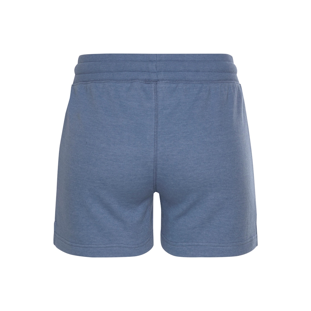 Bench. Loungewear Relaxshorts, Sweathose mit kurzen Seitenschlitzen und seitliche Taschen, Loungewear