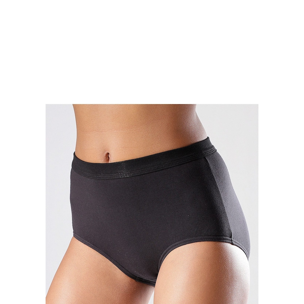petite fleur Taillenslip, (4er-Pack), aus elastischer Baumwoll-Qualität