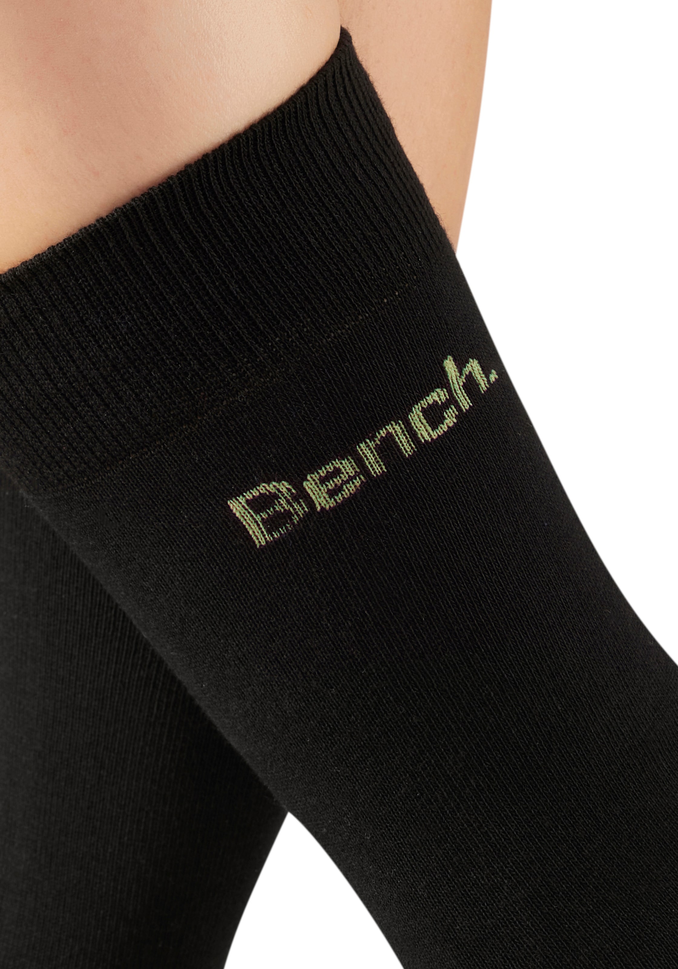 Bench. Chaussettes basiques »Herrensocken für Beruf und Freizeit« Paquet, 6 Couple tlg. avec petit logo de marque coloré