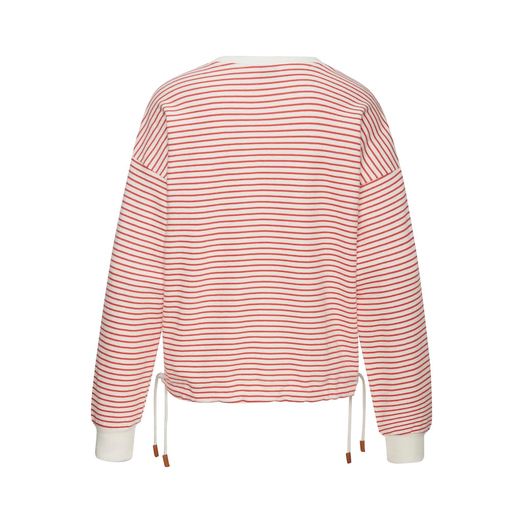 H.I.S Sweatshirt, mit Kordelzug am Saum, Loungewear
