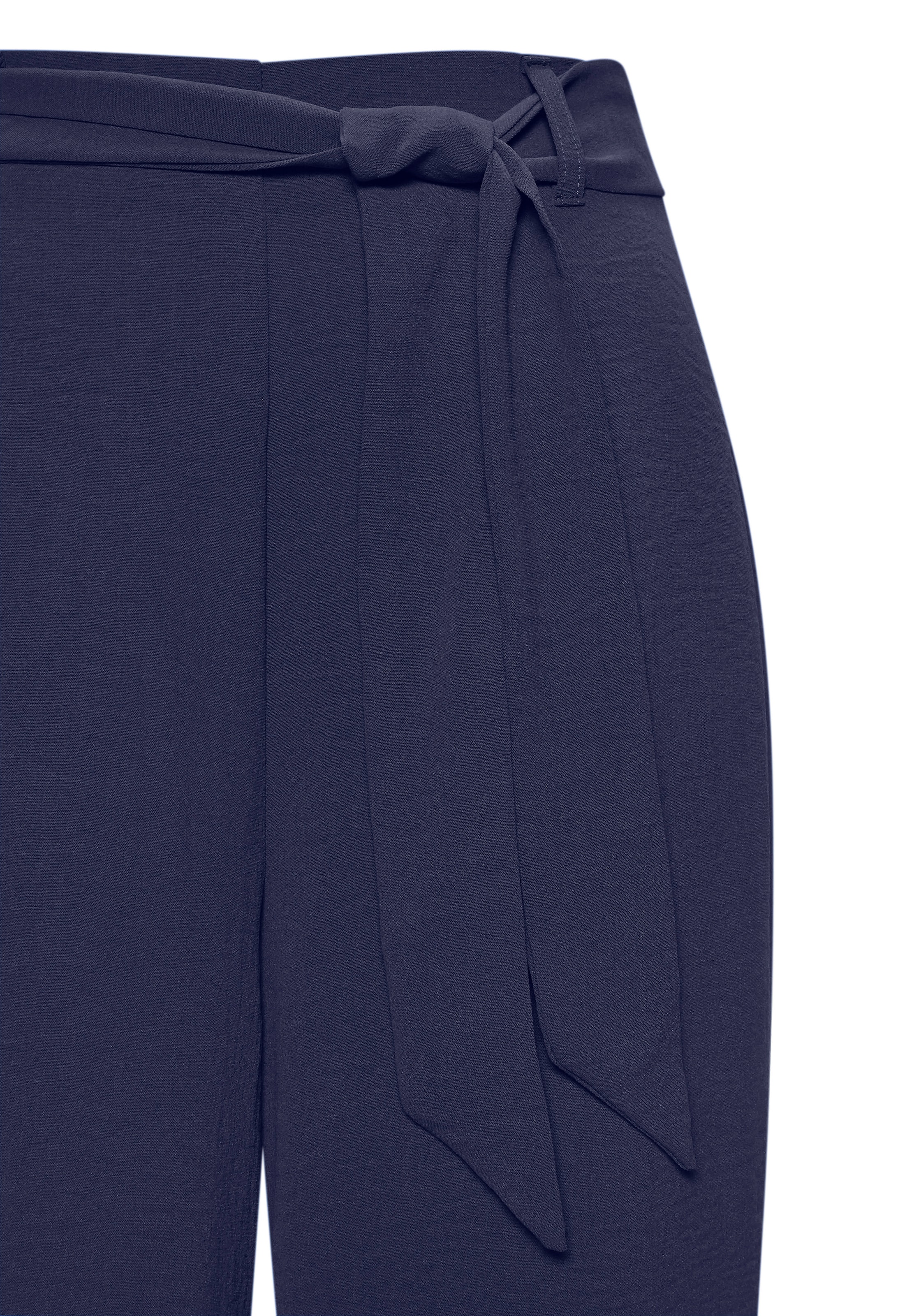 Vivance Schlupfhose, (mit Gürtel), mit elastischem Bund, Sommerhose, Basic