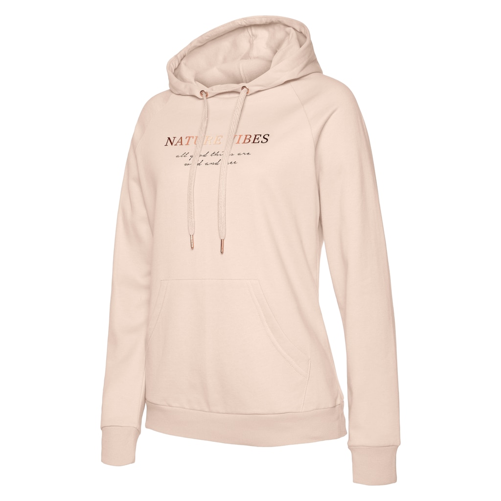 LASCANA Hoodie, mit Kängurutasche, Loungeanzug
