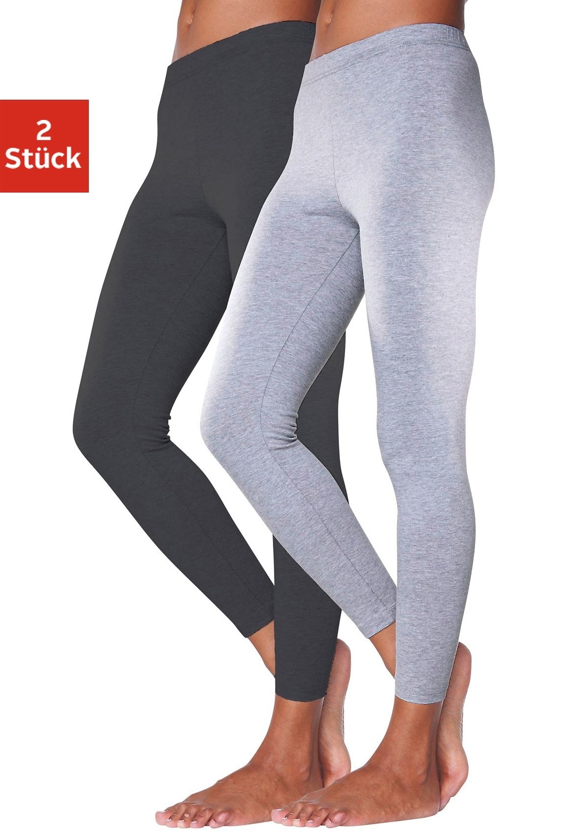 Vivance active Leggings mit Gummibund, Loungewear