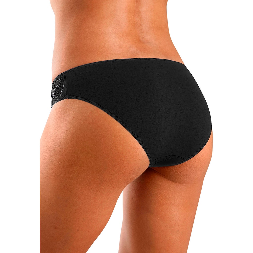 Vivance Bikinislip, (5er-Pack), aus elastischer Baumwoll-Qualität