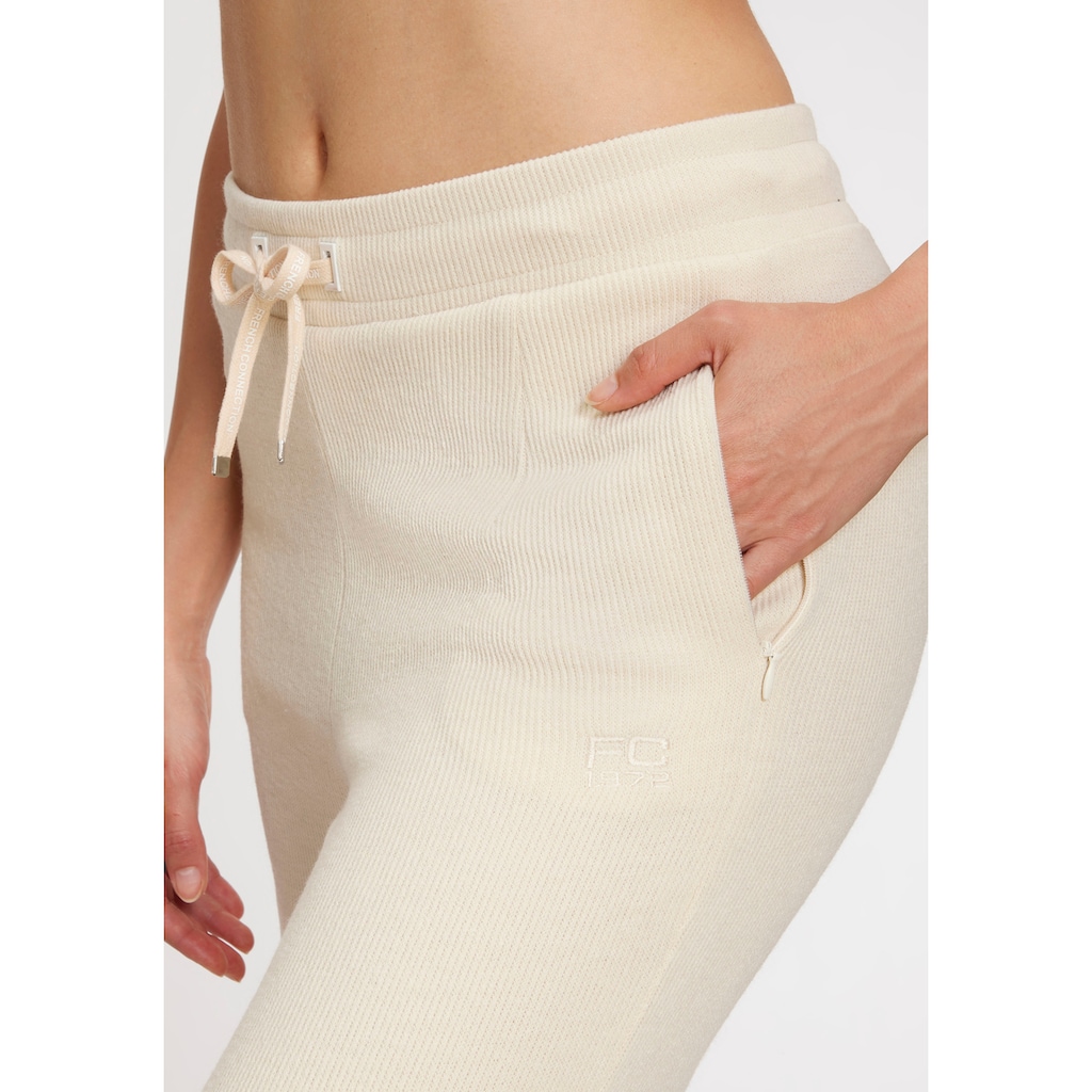 French Connection Loungepants, in gerippter Strickoptik